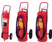 輪架式乾粉滅火器  wheeled  fire extinguisher  